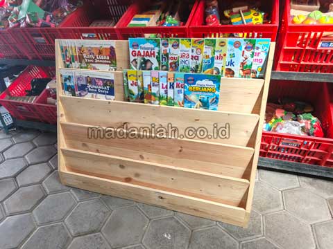 Pabrik Lemari Loker Rak Kayu PAUD TK Ogan Komering Ulu Timur