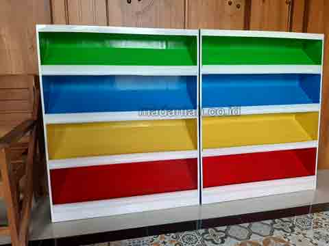 Pabrik Lemari Loker Rak Kayu PAUD TK Seram Bagian Barat