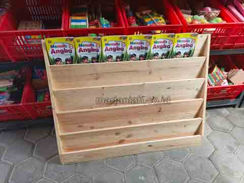 Pabrik Lemari Loker Rak Kayu PAUD TK Sumba Barat