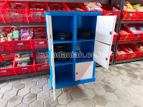 Produsen Lemari Loker Kayu PAUD TK Bangka Tengah