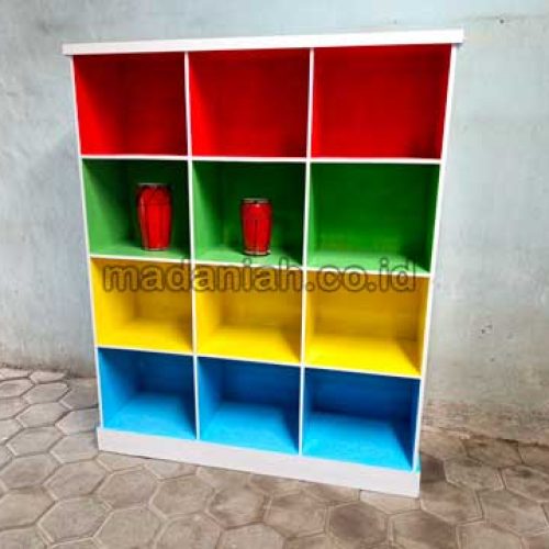 Produsen Lemari Loker Kayu PAUD TK Biak Numfor