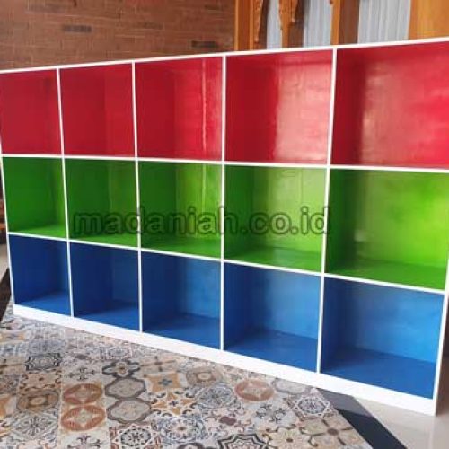 Produsen Lemari Loker Kayu PAUD TK Bone Bolango