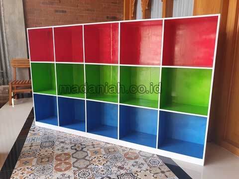 Produsen Lemari Loker Kayu PAUD TK Bone Bolango