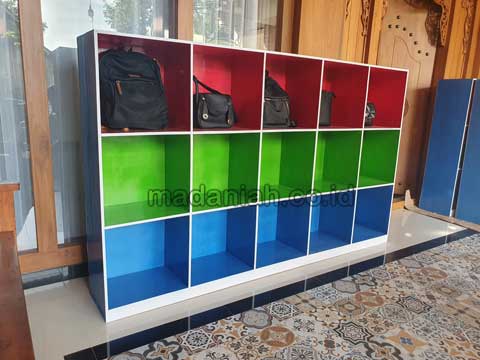 Produsen Lemari Loker Kayu PAUD TK Dairi