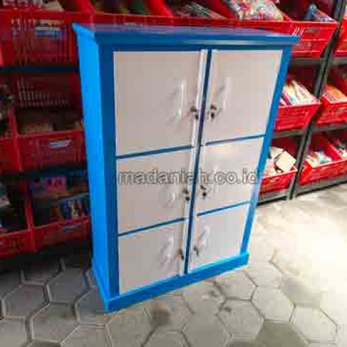 Produsen Lemari Loker Kayu PAUD TK Empat Lawang