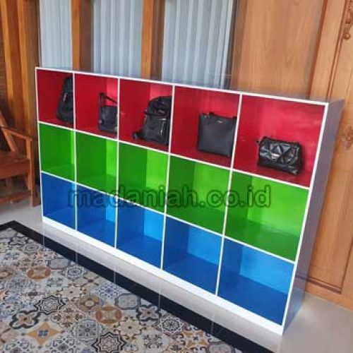 Produsen Lemari Loker Kayu PAUD TK Fakfak