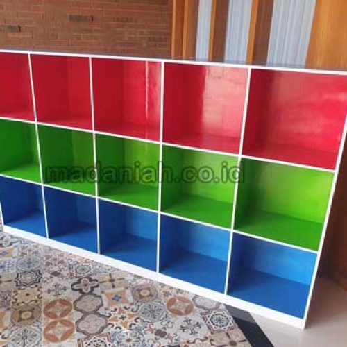 Produsen Lemari Loker Kayu PAUD TK Halmahera Tengah