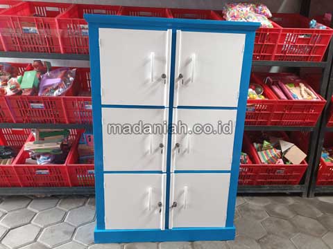 Produsen Lemari Loker Kayu PAUD TK Indragiri Hilir