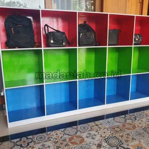 Produsen Lemari Loker Kayu PAUD TK Kepulauan Yapen