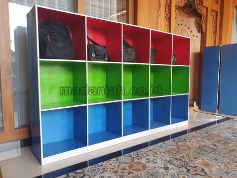 Produsen Lemari Loker Kayu PAUD TK Kolaka Utara