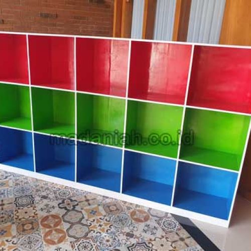 Produsen Lemari Loker Kayu PAUD TK Kota Banjarbaru