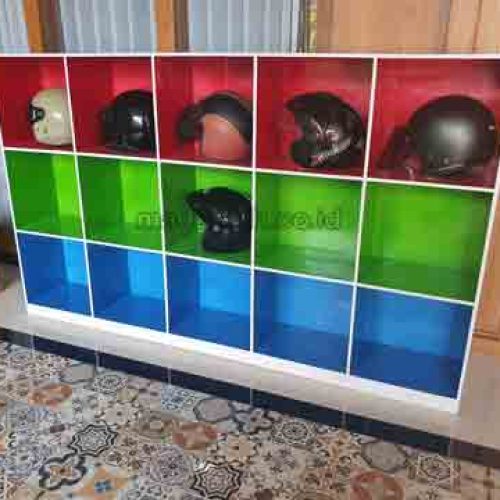 Produsen Lemari Loker Kayu PAUD TK Kutai Timur