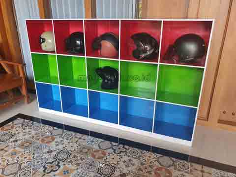 Produsen Lemari Loker Kayu PAUD TK Kutai Timur