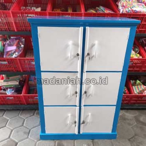 Produsen Lemari Loker Kayu PAUD TK Lubuklinggau