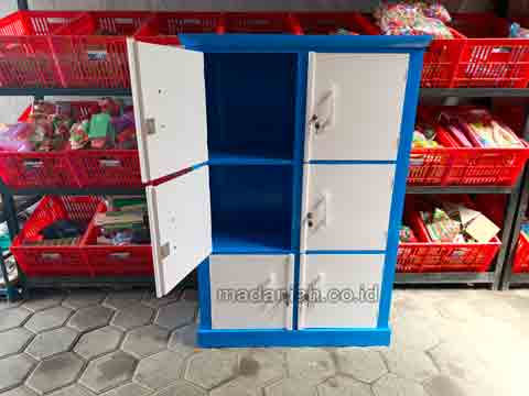 Produsen Lemari Loker Kayu PAUD TK Nabire