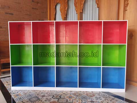 Produsen Lemari Loker Kayu PAUD TK Pematangsiantar