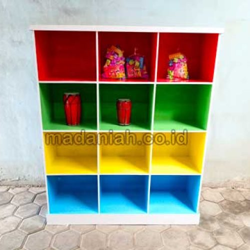 Produsen Lemari Loker Kayu PAUD TK Pinrang