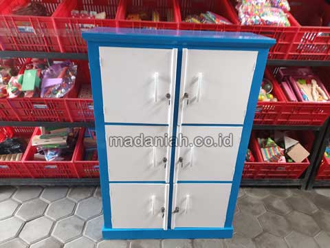 Produsen Lemari Loker Kayu PAUD TK Rokan Hilir