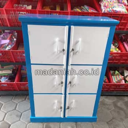 Produsen Lemari Loker Kayu PAUD TK Soppeng