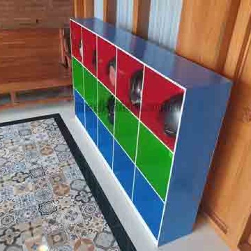 Produsen Lemari Loker Kayu PAUD TK Tanjung Jabung Barat