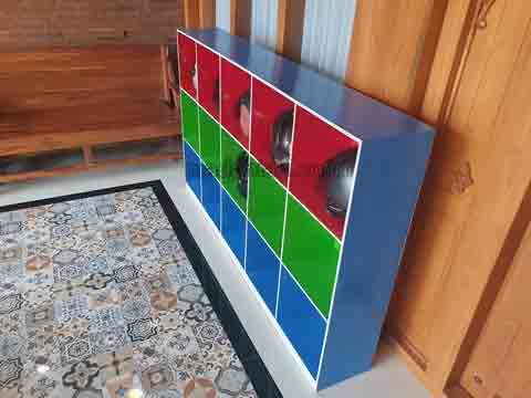 Produsen Lemari Loker Kayu PAUD TK Tanjung Jabung Barat