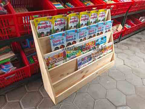 Produsen Lemari Loker Rak Kayu PAUD TK Kepahiang