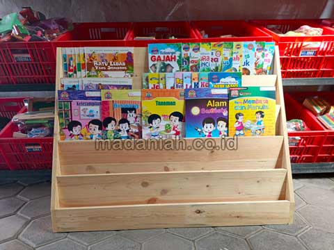 Produsen Lemari Loker Rak Kayu PAUD TK Kepulauan Yapen