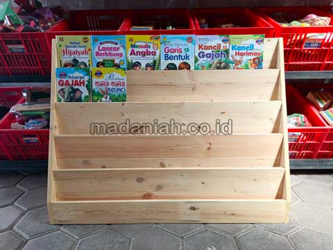 Produsen Lemari Loker Rak Kayu PAUD TK Kubu Raya