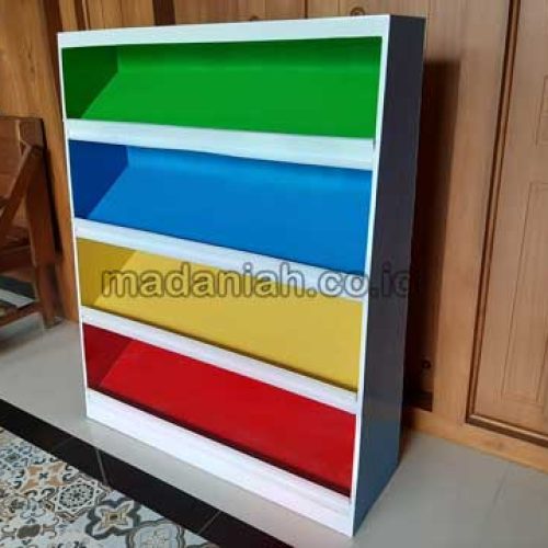 Produsen Lemari Loker Rak Kayu PAUD TK Luwu Utara