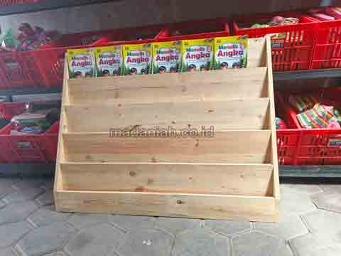 Produsen Lemari Loker Rak Kayu PAUD TK Nabire