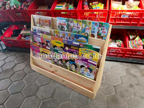 Produsen Lemari Loker Rak Kayu PAUD TK Pohuwato