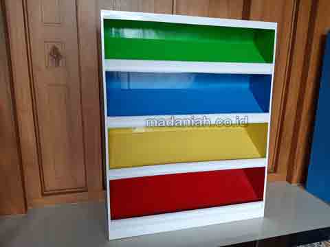 Produsen Lemari Loker Rak Kayu PAUD TK Sikka