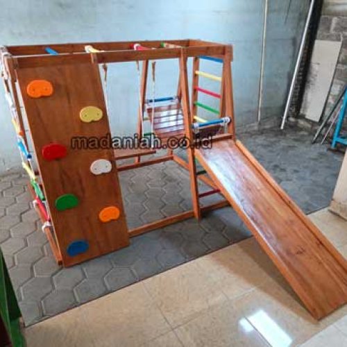 Jual Murah Playground Kayu Brakiasi Bangka Selatan