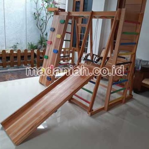 Jual Murah Playground Kayu Brakiasi Banjarmasin