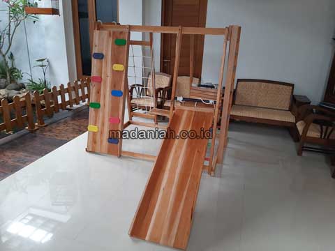 Jual Murah Playground Kayu Brakiasi Belitung Timur
