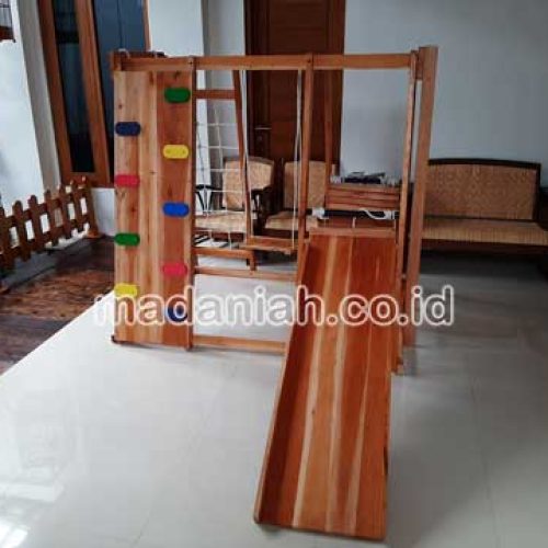 Jual Murah Playground Kayu Brakiasi Bondowoso