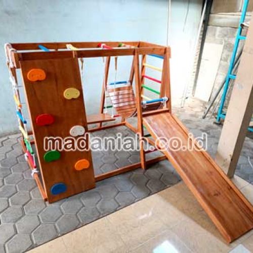 Jual Murah Playground Kayu Brakiasi Buru Selatan