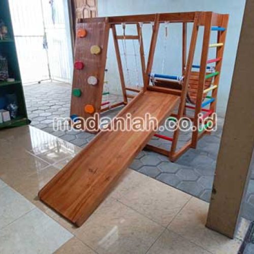 Jual Murah Playground Kayu Brakiasi Gorontalo