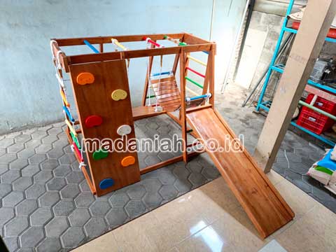 Jual Murah Playground Kayu Brakiasi Indramayu