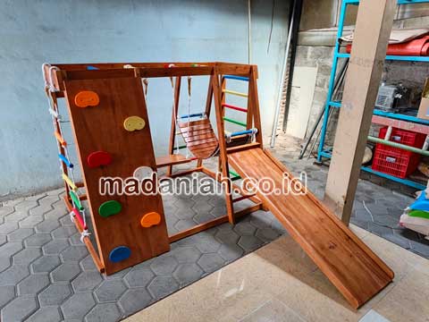 Jual Murah Playground Kayu Brakiasi Kayong Utara