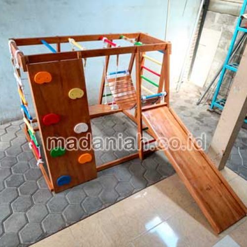 Jual Murah Playground Kayu Brakiasi Klungkung
