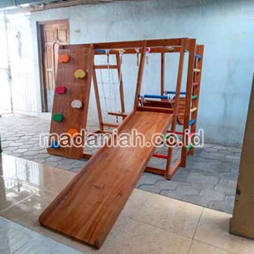 Jual Murah Playground Kayu Brakiasi Kota Bekasi