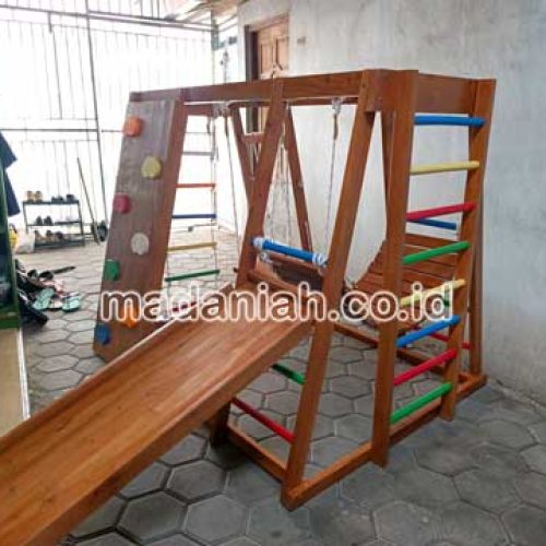Jual Murah Playground Kayu Brakiasi Kota Gorontalo