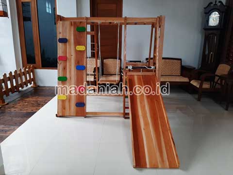 Jual Murah Playground Kayu Brakiasi Kutai Barat