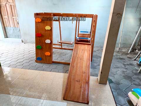 Jual Murah Playground Kayu Brakiasi Labuhanbatu Selatan