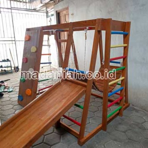 Jual Murah Playground Kayu Brakiasi Landak