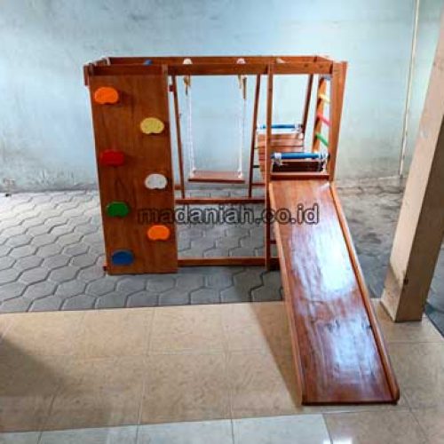 Jual Murah Playground Kayu Brakiasi Mukomuko