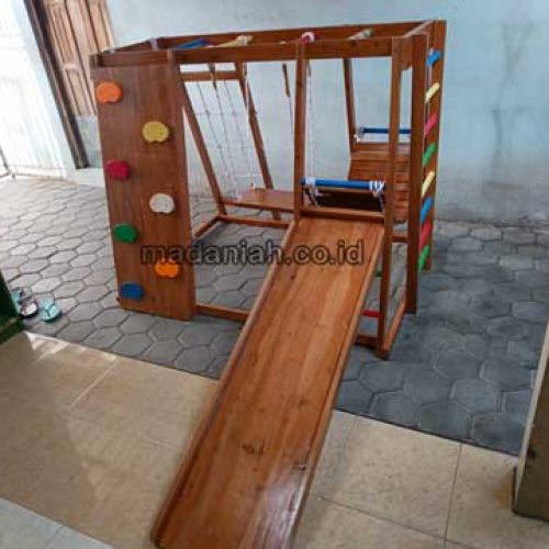 Jual Murah Playground Kayu Brakiasi Nagekeo