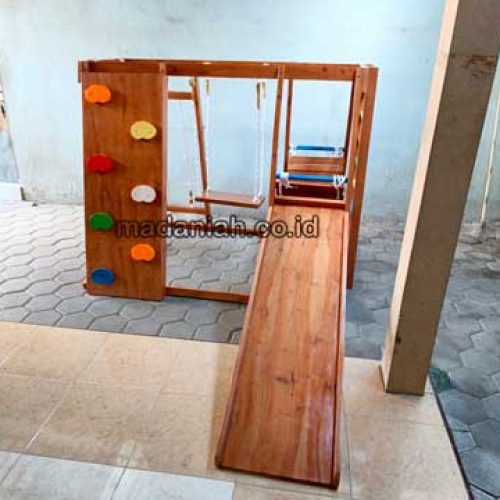 Jual Murah Playground Kayu Brakiasi Padang Lawas Utara