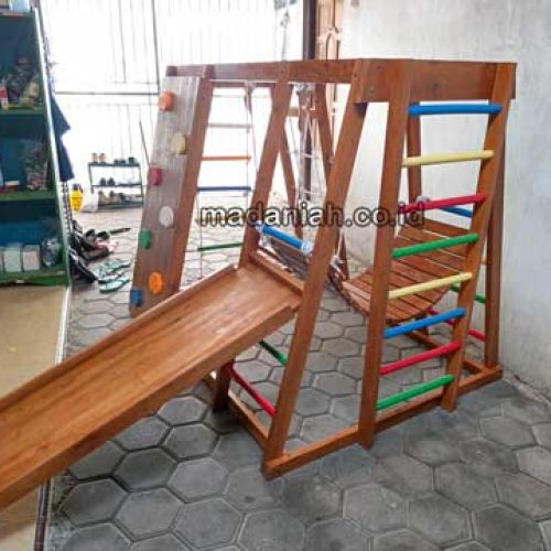 Jual Murah Playground Kayu Brakiasi Payakumbuh